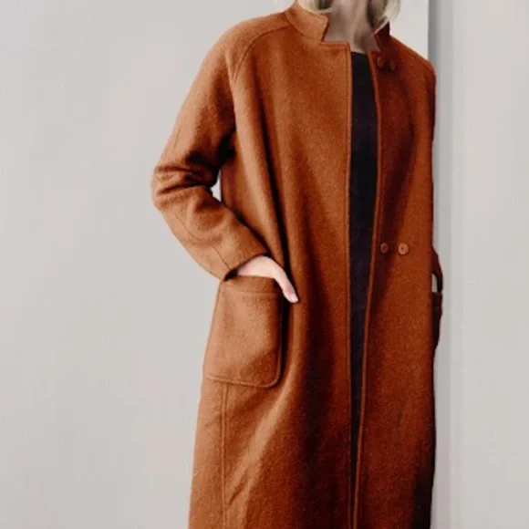 Greylin Jenna Kutcher Windermere Rachel Boucle Coat - Picture 4 of 11